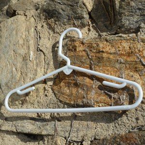 Baby or Toddler Hangers white